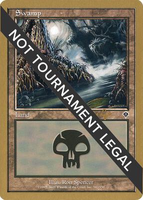 Swamp (342) - 2001 Tom van de Logt (INV) card from World Championship Decks