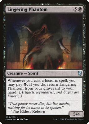 Lingering Phantom card from Dominaria
