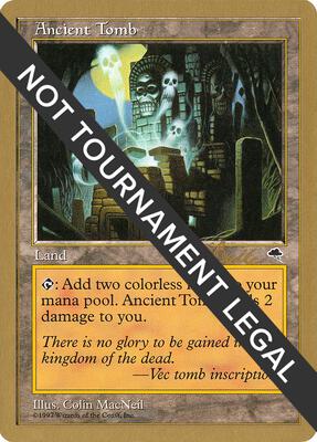 Ancient Tomb - 1999 Kai Budde (TMP) card from World Championship Decks