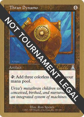 Thran Dynamo - 1999 Kai Budde (UDS) card from World Championship Decks