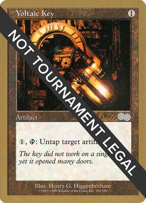 Voltaic Key - 1999 Kai Budde (USG) card from World Championship Decks