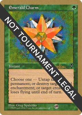 Emerald Charm - 1997 Svend Geertsen (VIS) (SB) card from World Championship Decks