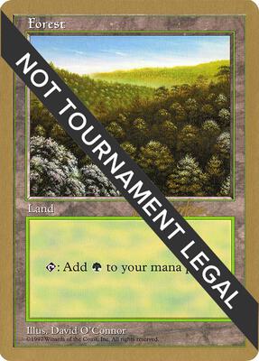 Forest (417) - 1997 Svend Geertsen (5ED) card from World Championship Decks