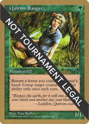 Quirion Ranger - 1997 Svend Geertsen (VIS) card from World Championship Decks
