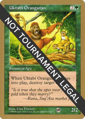 Uktabi Orangutan - 1997 Svend Geertsen (VIS) (SB) card from World Championship Decks