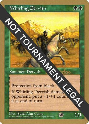 Whirling Dervish - 1997 Svend Geertsen (5ED) (SB) card from World Championship Decks