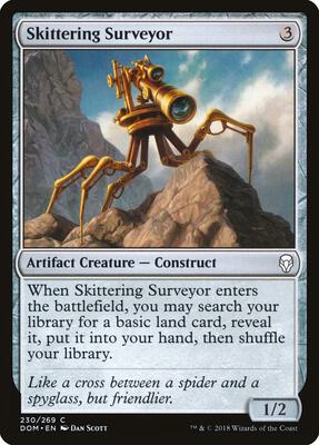 Skittering Surveyor card from Dominaria