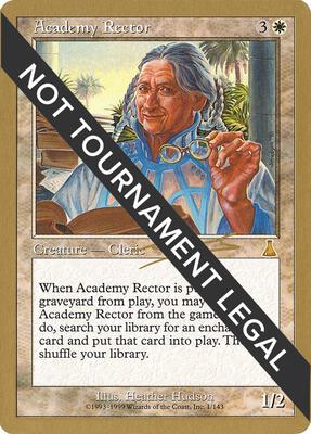 Academy Rector - 2000 Nicolas Labarre (UDS) card from World Championship Decks