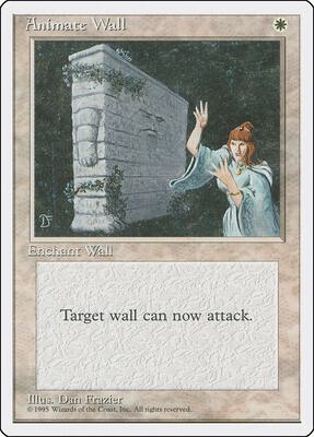 Animate Wall card from Fourth Edition