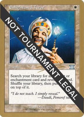 Enlightened Tutor - 2000 Nicolas Labarre (6ED) card from World Championship Decks