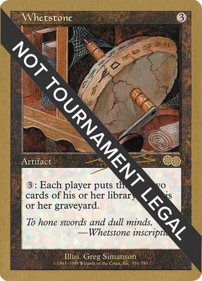 Whetstone - 2000 Nicolas Labarre (USG) card from World Championship Decks