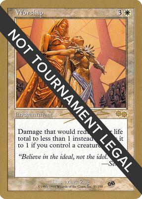 Worship - 2000 Nicolas Labarre (USG) (SB) card from World Championship Decks