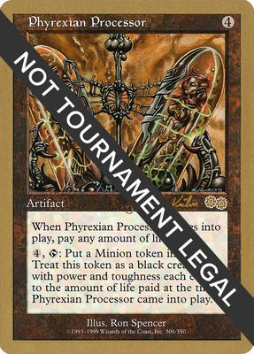 Phyrexian Processor - 2000 Janosch Kuhn (USG) card from World Championship Decks