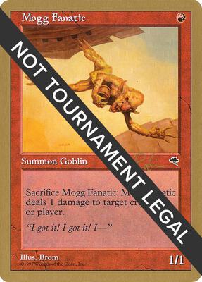 Mogg Fanatic - 1998 Ben Rubin (TMP) card from World Championship Decks