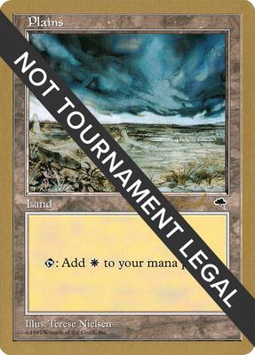 Plains (Ant Hill) - 1998 Brian Hacker (TMP) card from World Championship Decks