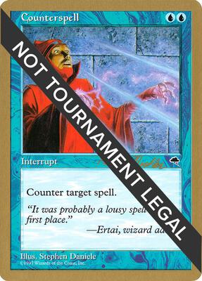 Counterspell - 1998 Randy Buehler (TMP) card from World Championship Decks