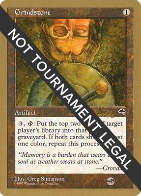 Grindstone - 1998 Randy Buehler (TMP) (SB) card from World Championship Decks