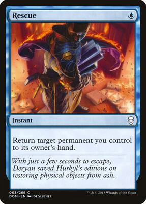 Rescue card from Dominaria
