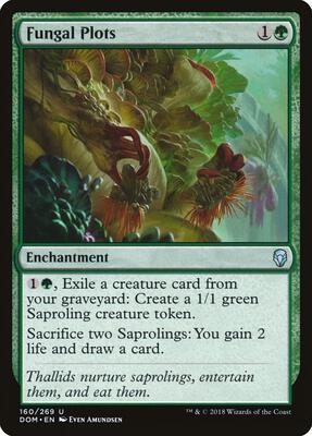 Fungal Plots card from Dominaria