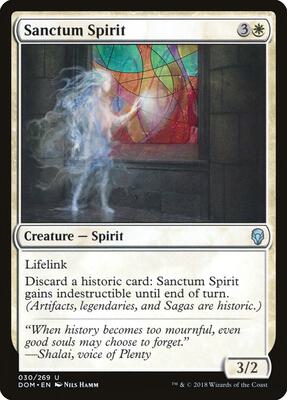 Sanctum Spirit card from Dominaria