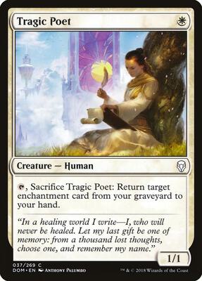 Tragic Poet card from Dominaria