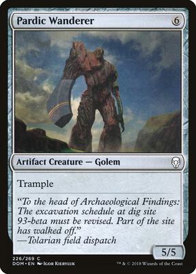 Pardic Wanderer card from Dominaria