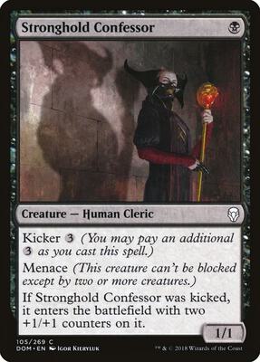 Stronghold Confessor card from Dominaria