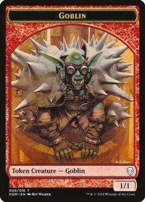 Goblin Token card from Dominaria