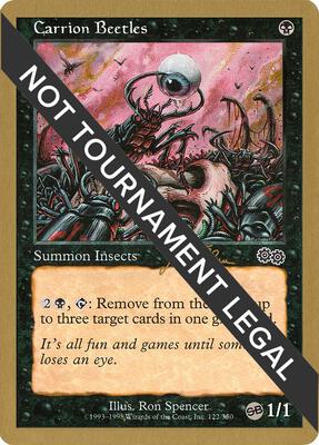 Carrion Beetles - 1999 Jakub Slemr (USG) (SB) card from World Championship Decks
