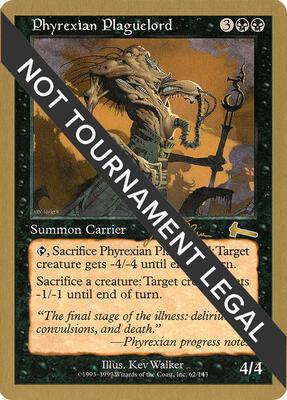 Phyrexian Plaguelord - 1999 Jakub Slemr (ULG) card from World Championship Decks