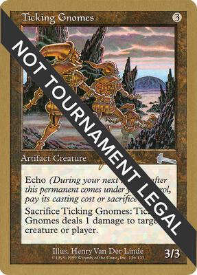 Ticking Gnomes - 1999 Jakub Slemr (ULG) card from World Championship Decks