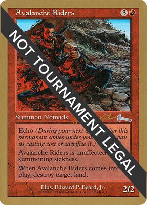 Avalanche Riders - 1999 Mark Le Pine (ULG) card from World Championship Decks