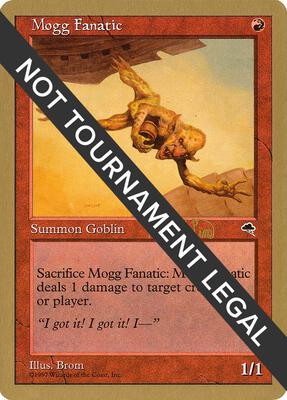 Mogg Fanatic - 1999 Mark Le Pine (TMP) card from World Championship Decks