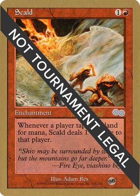Scald - 1999 Mark Le Pine (USG) (SB) card from World Championship Decks