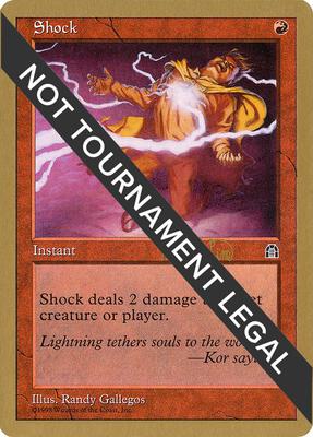 Shock - 1999 Mark Le Pine (STH) card from World Championship Decks
