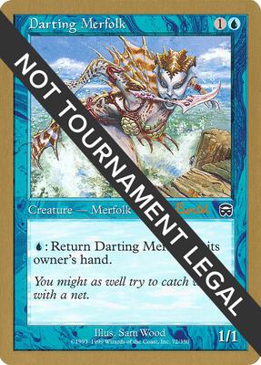 Darting Merfolk - 2001 Alex Borteh (MMQ) card from World Championship Decks