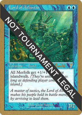 Lord of Atlantis - 2001 Alex Borteh (7ED) card from World Championship Decks