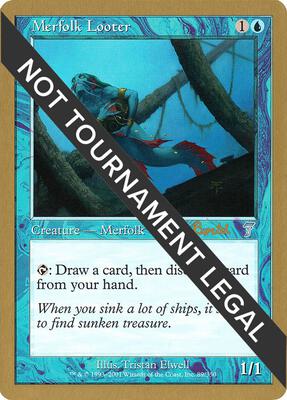 Merfolk Looter - 2001 Alex Borteh (7ED) card from World Championship Decks