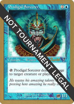 Prodigal Sorcerer - 2001 Alex Borteh (7ED) (SB) card from World Championship Decks