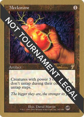 Meekstone - 2001 Antoine Ruel (7ED) (SB) card from World Championship Decks