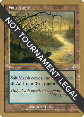 Salt Marsh - 2001 Antoine Ruel (INV) card from World Championship Decks
