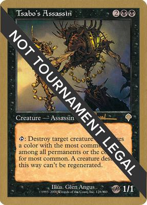 Tsabo's Assassin - 2001 Antoine Ruel (INV) (SB) card from World Championship Decks