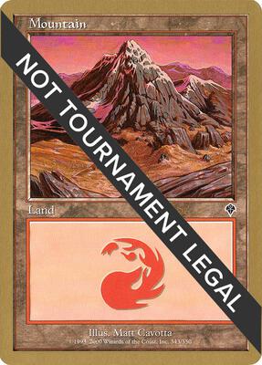 Mountain (343) - 2001 Jan Tomcani (INV) card from World Championship Decks