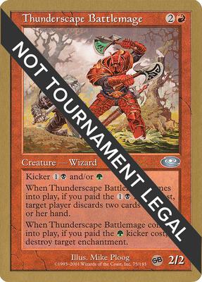 Thunderscape Battlemage - 2001 Jan Tomcani (PLS) card from World Championship Decks