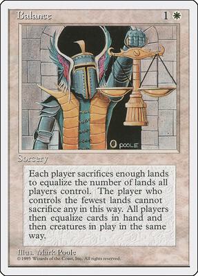 Balance card from Fourth Edition