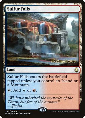 Sulfur Falls card from Prerelease Cards
