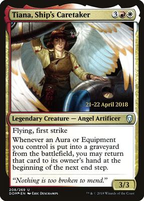 Tiana, Ship's Caretaker card from Prerelease Cards