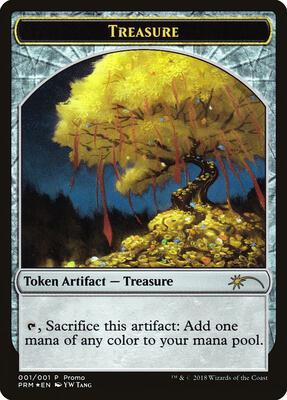 Treasure Token (2018 Lunar New Year Promo) card from Unique and Miscellaneous Promos