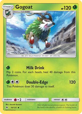 Gogoat card from SM - Forbidden Light