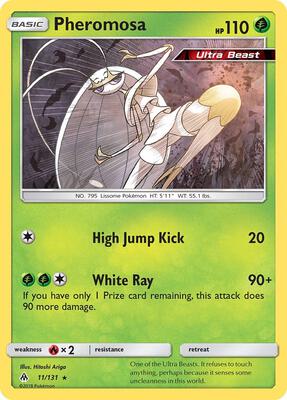 Pheromosa card from SM - Forbidden Light